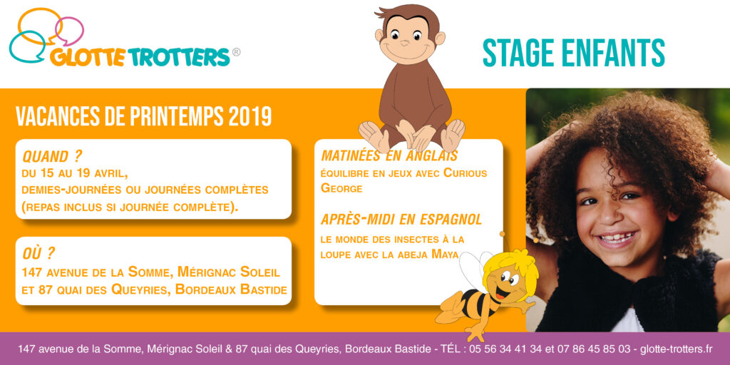 fais germer tes compétences au stage enfants printemps 2019