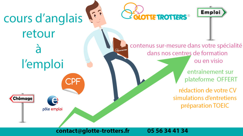 cours d’anglais pour retour à l'emploi
